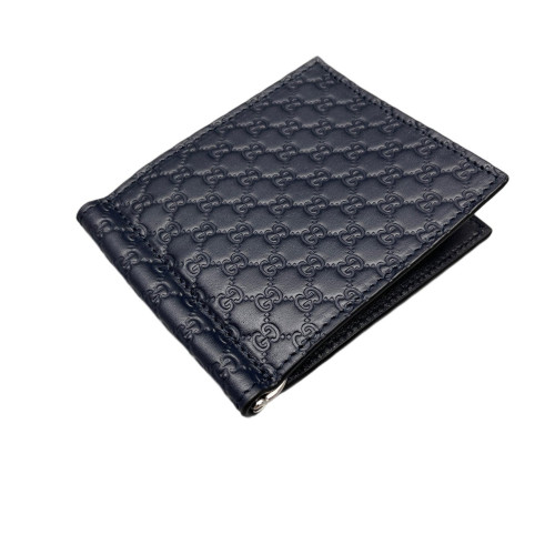 Gucci Compact Wallet Guccissima Dark Blue Gucci Compact Wallet Guccissima Dark Blue