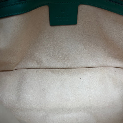 Gucci Small GG Marmont Calfskin Green Gucci Small GG Marmont Calfskin Green