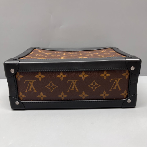 Louis Vuitton Petite Malle Soft Monogram Macassar Brown Black