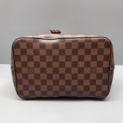 Louis Vuitton Neonoe MM Damier Ebene Brown Burgundy