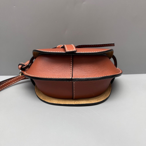 Loewe Mini Gate Smooth Calfskin Brown Loewe Mini Gate Smooth Calfskin Brown