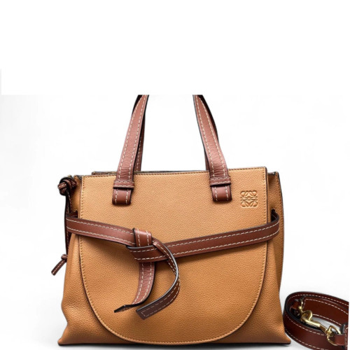Loewe Tote Bag Grained Calfskin Calfskin Brown Loewe Tote Bag Grained Calfskin Calfskin Brown