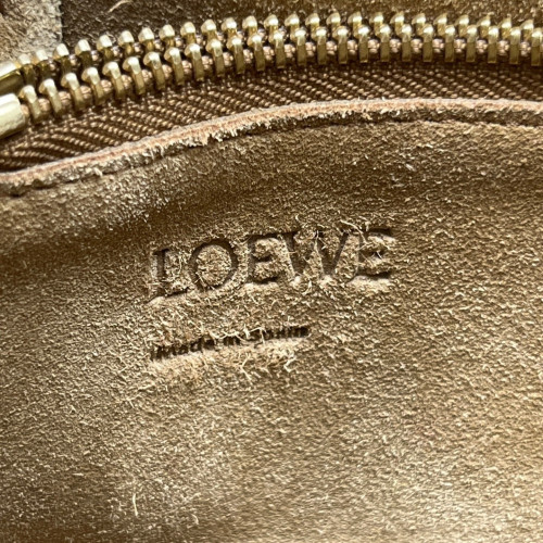 Loewe Tote Bag Grained Calfskin Calfskin Brown Loewe Tote Bag Grained Calfskin Calfskin Brown