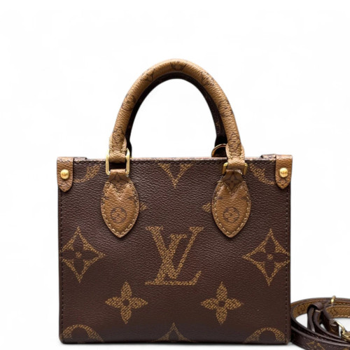 Louis Vuitton Onthego BB Reverse Monogram Giant Brown
