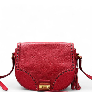 Louis Vuitton Junot Crossbody Bag Empreinte Monogram Red