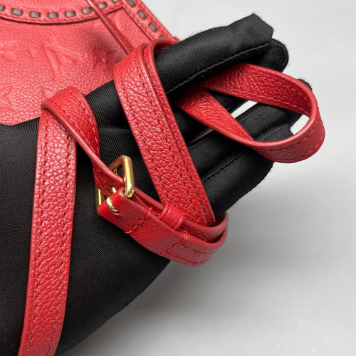 Louis Vuitton Junot Crossbody Bag Empreinte Monogram Red Louis Vuitton Junot Crossbody Bag Empreinte Monogram Red