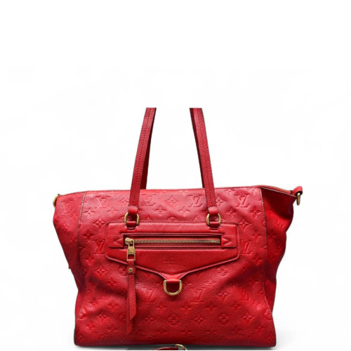 Louis Vuitton Lumineuse PM Empreinte Monogram Red Orange Louis Vuitton Lumineuse PM Empreinte Monogram Red Orange
