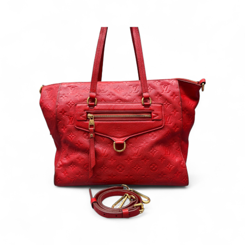 Louis Vuitton Lumineuse PM Empreinte Monogram Red Orange Louis Vuitton Lumineuse PM Empreinte Monogram Red Orange