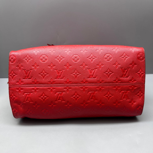 Louis Vuitton Lumineuse PM Empreinte Monogram Red Orange Louis Vuitton Lumineuse PM Empreinte Monogram Red Orange