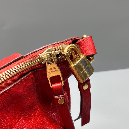 Louis Vuitton Lumineuse PM Empreinte Monogram Red Orange Louis Vuitton Lumineuse PM Empreinte Monogram Red Orange