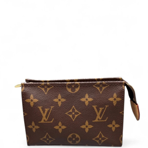 Louis Vuitton Toiletry Pouch 15 Monogram Brown