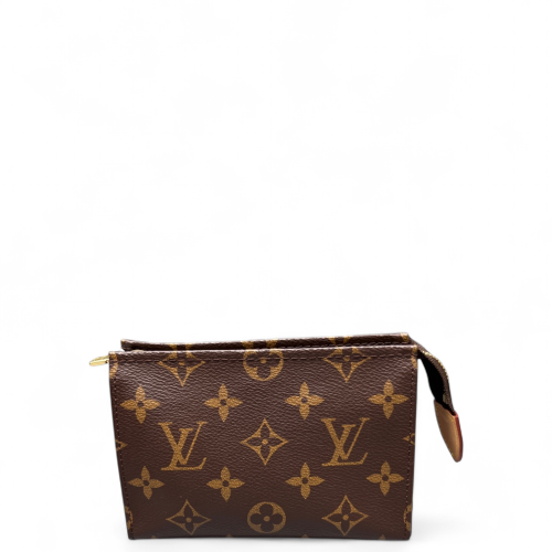 Louis Vuitton Toiletry Pouch 15 Monogram Brown