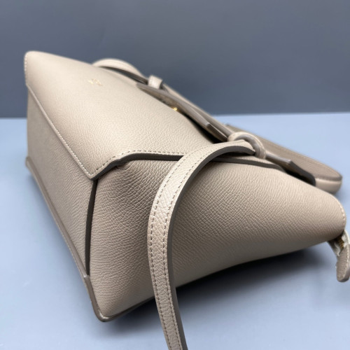 Celine Nano Belt Bag Grained Calfskin Grey