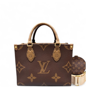 Louis Vuitton Onthego PM Reverse Monogram Brown