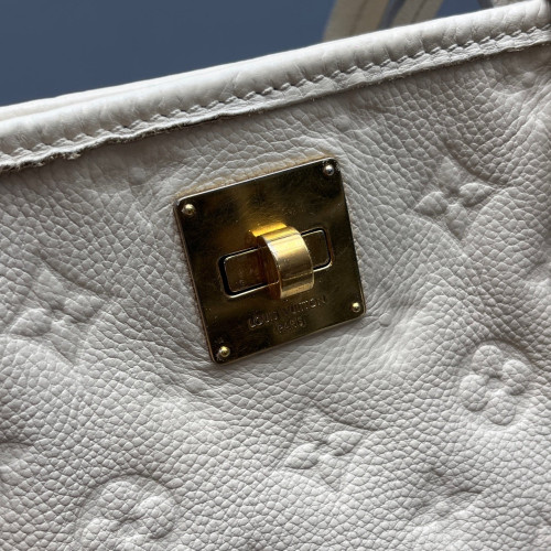 Louis Vuitton Citadine Tote Pm Empreinte Monogram White Louis Vuitton Citadine Tote Pm Empreinte Monogram White