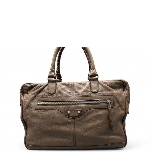 Balenciaga Handbag Arena Lambskin Light Brown