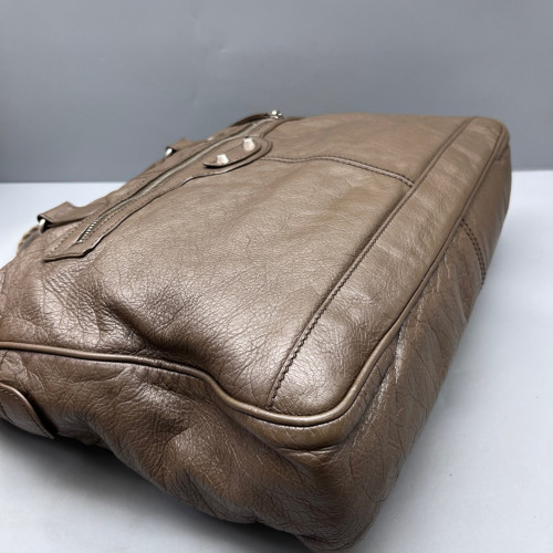 Balenciaga Handbag Arena Lambskin Light Brown