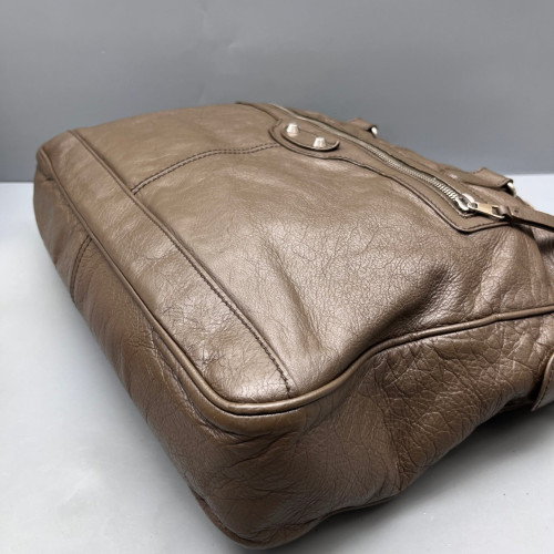 Balenciaga Handbag Arena Lambskin Light Brown