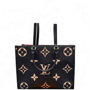 Louis Vuitton Onthego MM Empreinte Monogram Giant Black White