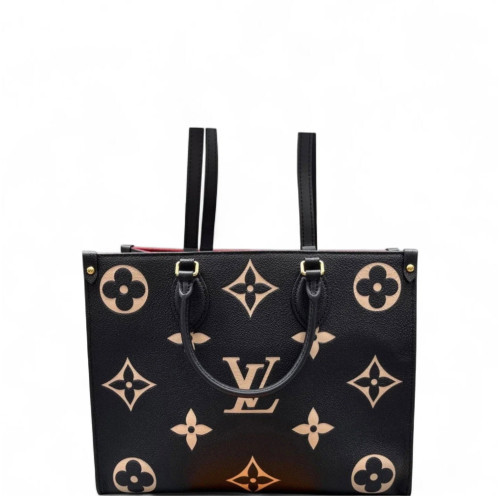 Louis Vuitton Onthego MM Empreinte Monogram Giant Black White