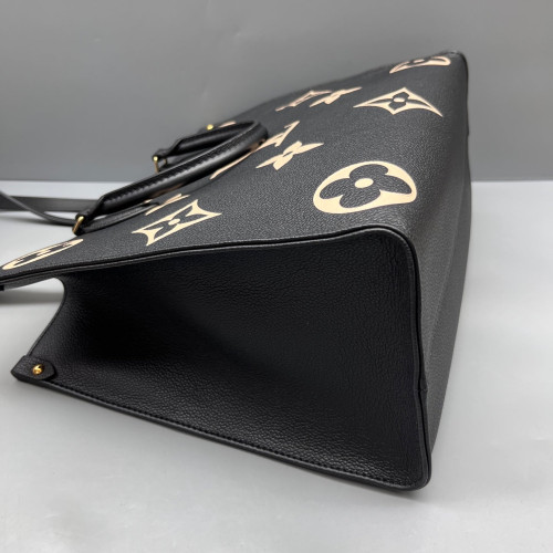 Louis Vuitton Onthego MM Empreinte Monogram Giant Black White