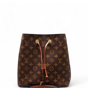 Louis Vuitton Neonoe MM Monogram Brown Tan