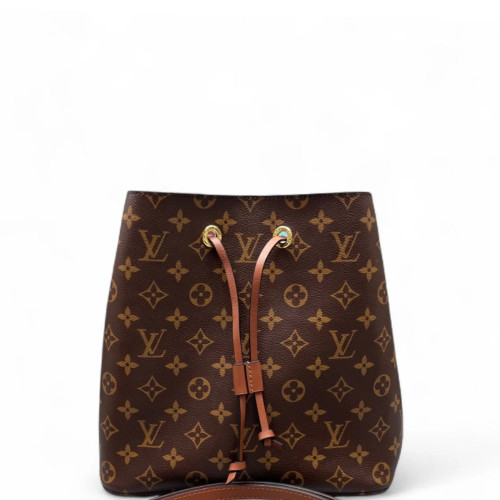 Louis Vuitton Neonoe MM Monogram Brown Tan Louis Vuitton Neonoe MM Monogram Brown Tan