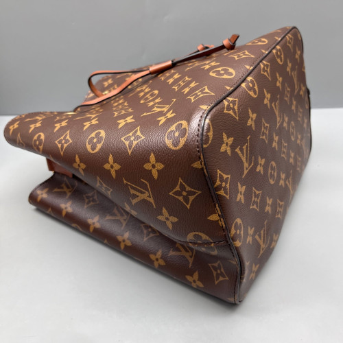 Louis Vuitton Neonoe MM Monogram Brown Tan Louis Vuitton Neonoe MM Monogram Brown Tan