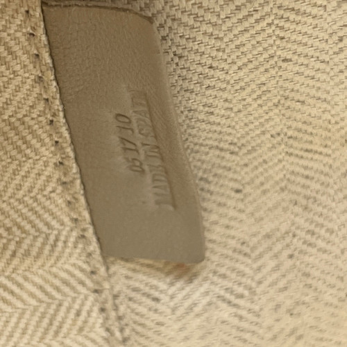 Loewe Small Puzzle Suede Calfskin Pink Beige
