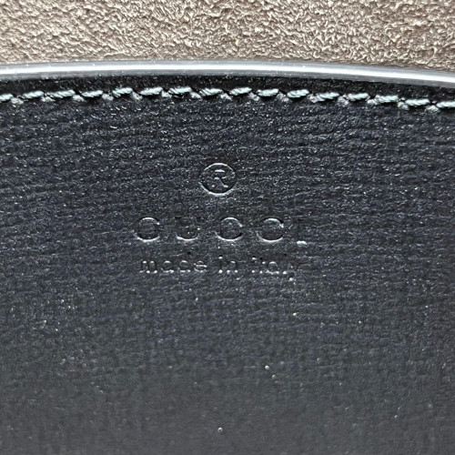 Gucci Clutch GG Supreme Monogram Black Grey