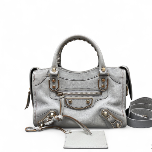 Balenciaga Mini City Calfskin Grey