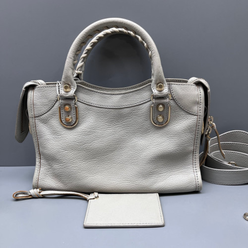 Balenciaga Mini City Calfskin Grey