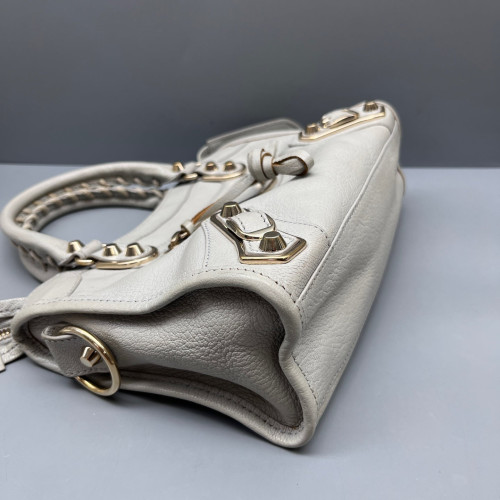Balenciaga Mini City Calfskin Grey