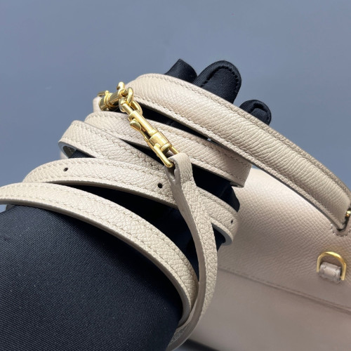 Celine Nano Belt Bag Grained Calfskin Grey