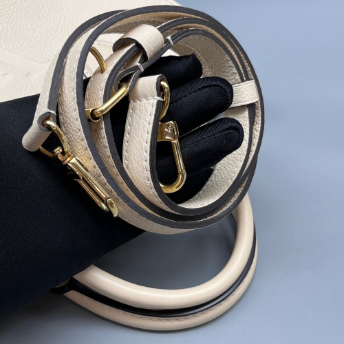 Louis Vuitton Onthego PM Empreinte Monogram Giant White