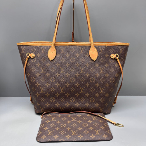Louis Vuitton Neverfull MM Monogram Brown