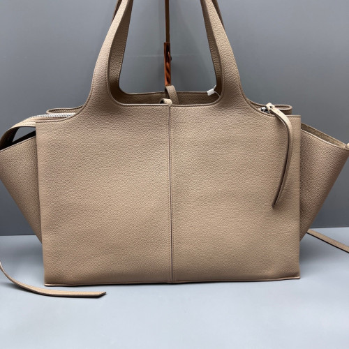 Celine Tote Bag Grained Calfskin Beige