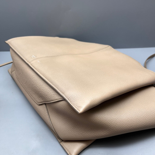 Celine Tote Bag Grained Calfskin Beige