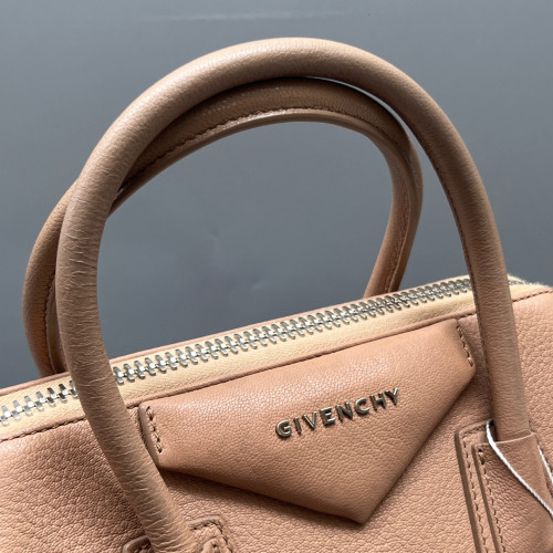 Givenchy Small Antigona Grained Calfskin Light Tan Givenchy Small Antigona Grained Calfskin Light Tan