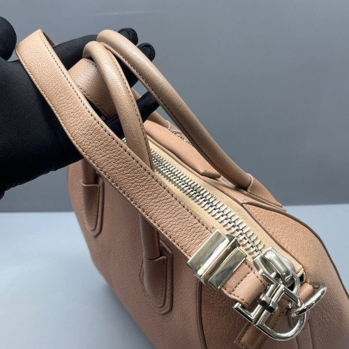 Givenchy Small Antigona Grained Calfskin Light Tan Givenchy Small Antigona Grained Calfskin Light Tan