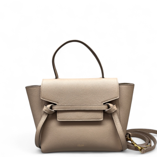 Celine Nano Belt Bag Calfskin Beige