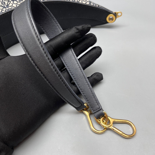 Loewe Embroidered Hobo Canvas Black Beige