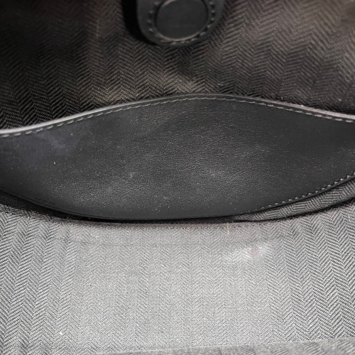 Loewe Embroidered Hobo Canvas Black Beige