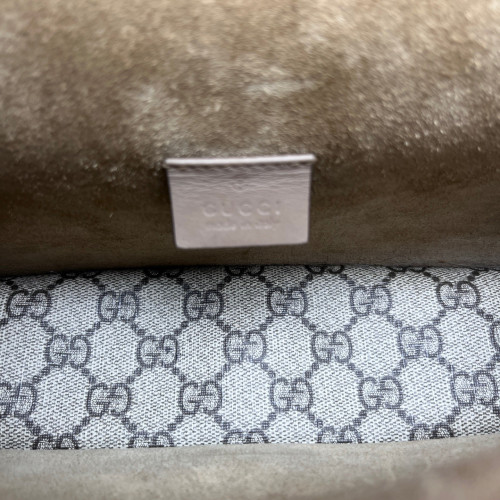 Gucci Meium Dionysus GG Supreme Monogram Beige Brown