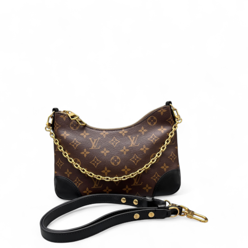 Louis Vuitton Boulogne NM Monogram Brown Black