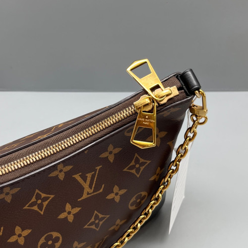 Louis Vuitton Boulogne NM Monogram Brown Black