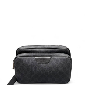 Gucci Clutch GG Supreme Monogram Black