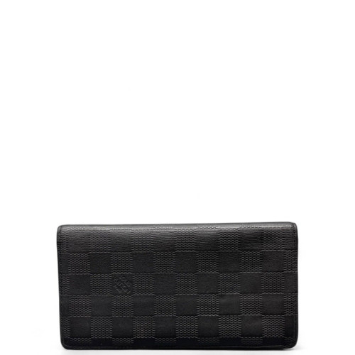 Louis Vuitton Brazza Wallet Damier Infini Black