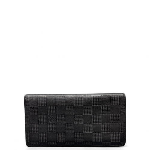 Louis Vuitton Brazza Wallet Damier Infini Black
