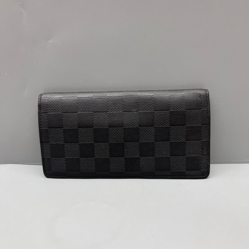 Louis Vuitton Brazza Wallet Damier Infini Black